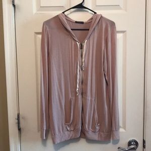 Super soft Brandy Melville Zip Up Hoodie